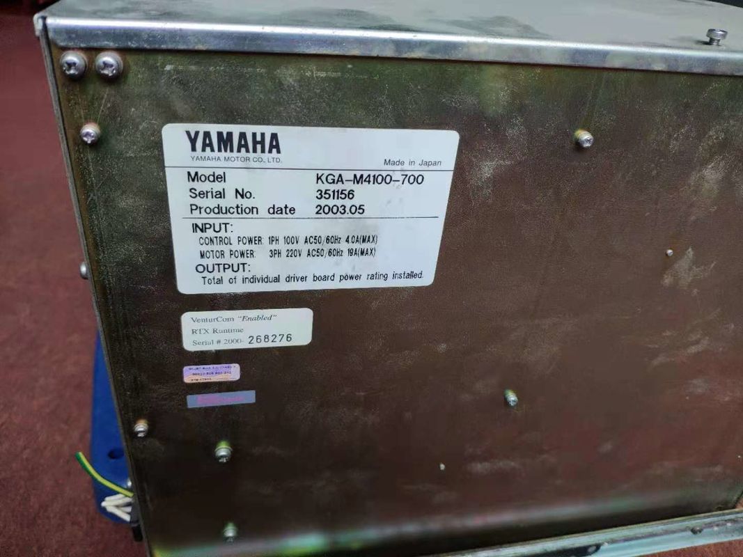 YAMAHA Control Chassis Smt Components KGA-M4100-700 YV100XG Chassis YV180XG Main Box