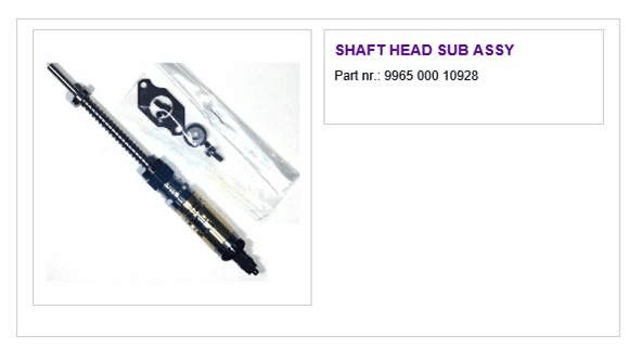 Original Brand New SMT Nozzle Rod Genuine Spot STD SHAFT1 SPARE 9965 000 10928